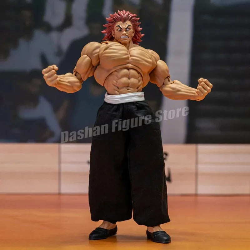 Boneco Baki Hanma Filho de Ogre Figura de Ação