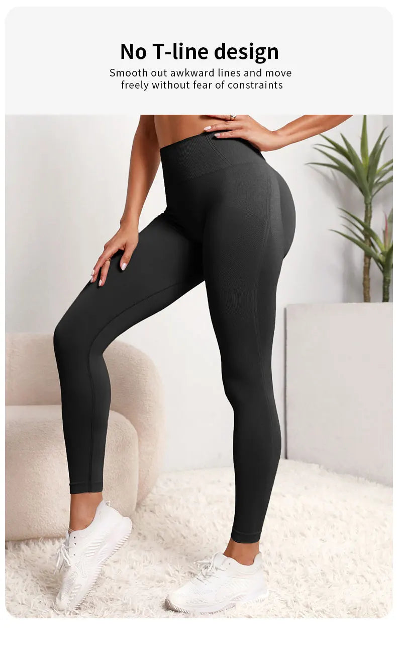 Calça para Esporte Mulheres sem Costura