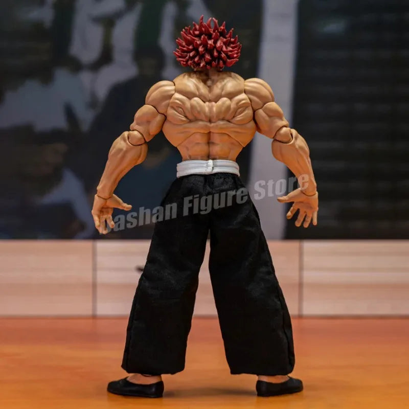 Boneco Baki Hanma Filho de Ogre Figura de Ação